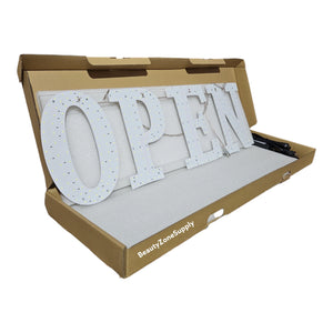 Business Sign LED Open Sign 30x10 in OP3010