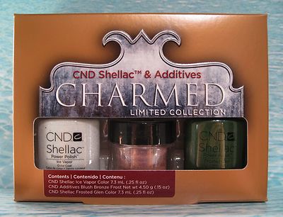 Shellac Additive CND Shellac & Additives Charmed Limited Collection – Beauty Zone Nail ...