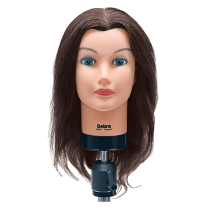 Celebrity Debra Cosmetology Human Hair Manikin D804