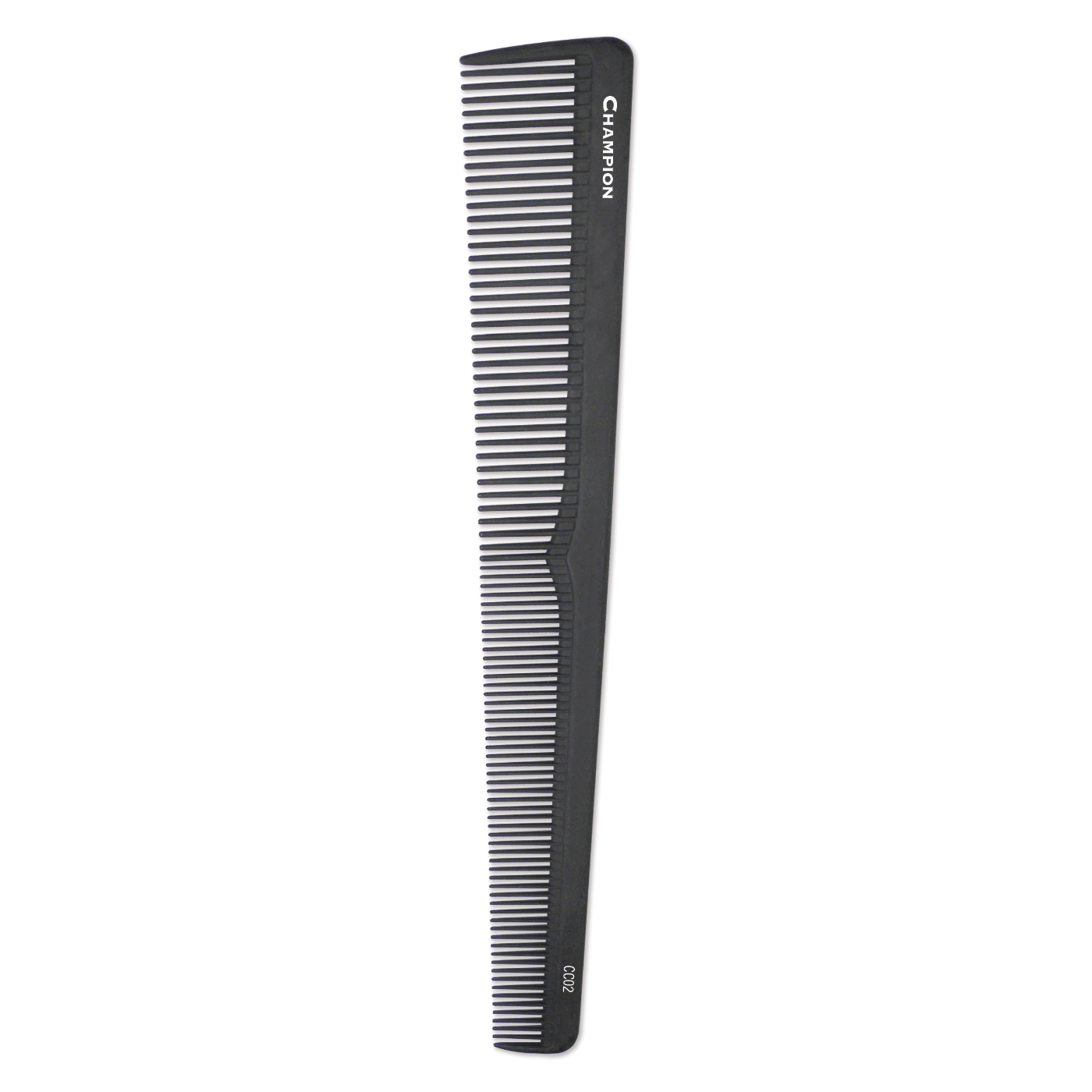 Champion Carbon Barber Styling Comb - 7" #CC02