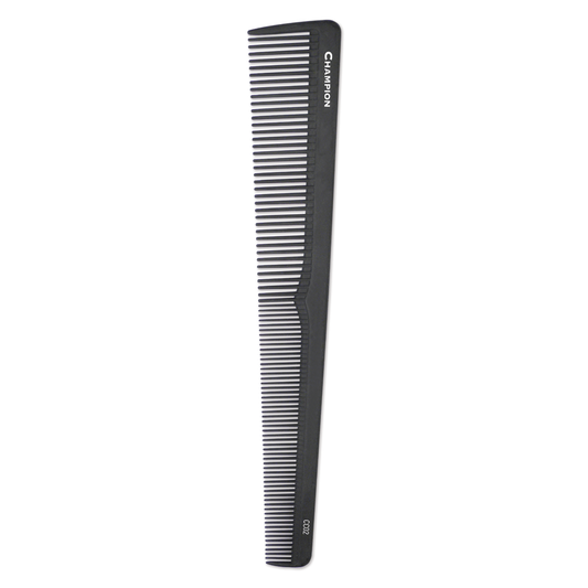Champion Carbon Barber Styling Comb - 7" #CC02