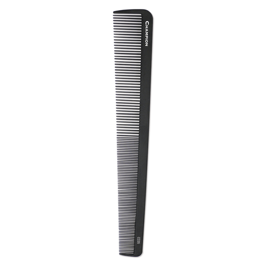 Champion Carbon Barber Styling Comb - 8" #CC05