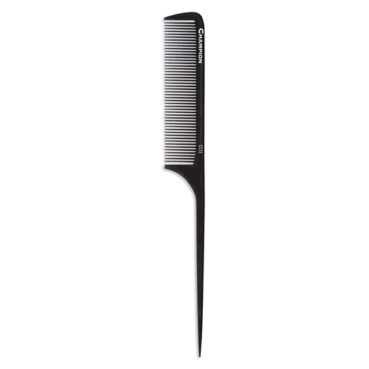 Champion Carbon Rat Tail Comb - 9-1/2" #CC13