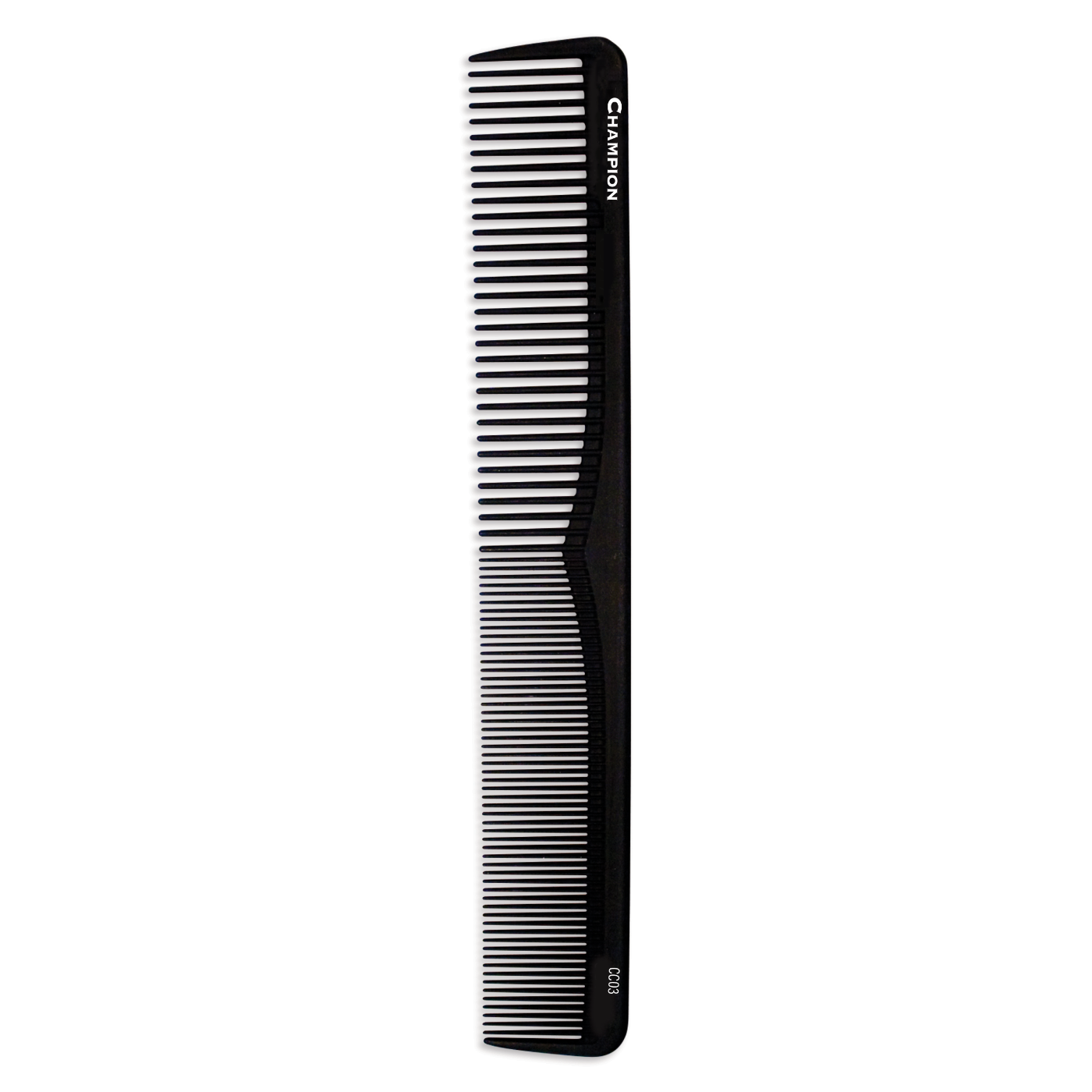 Champion Carbon Styling Comb - 7" #CC03