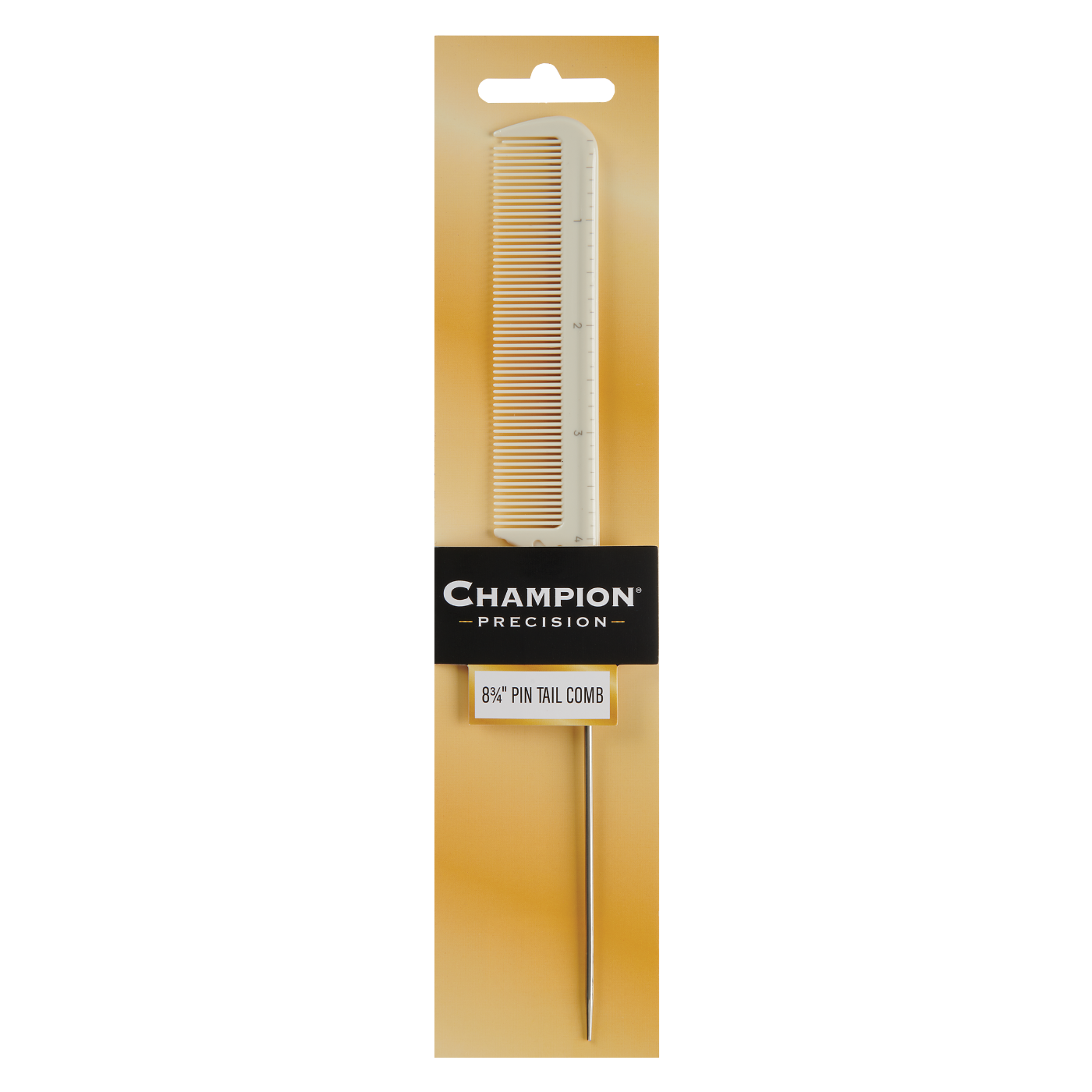 Champion Pin Tail Comb with Measurement Marks - 8-3/4" #CC25