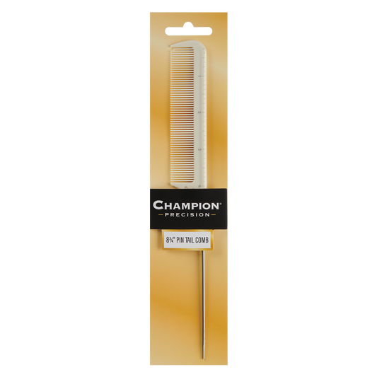 Champion Pin Tail Comb with Measurement Marks - 8-3/4" #CC25