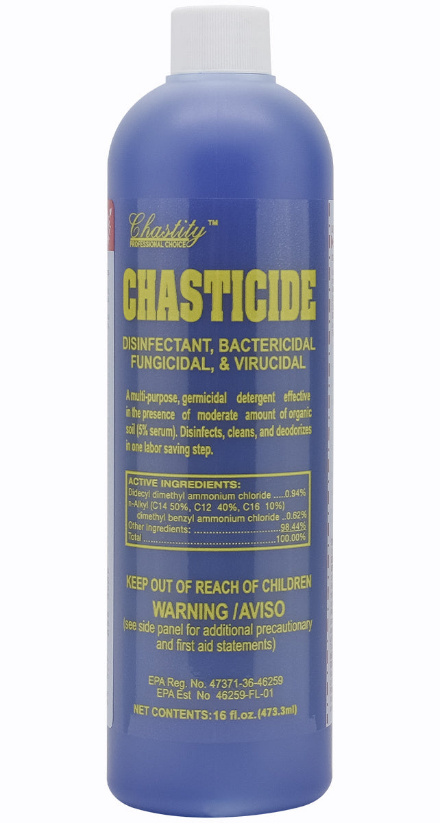 Chastity Chasticide Disinfect salon tools 16 oz