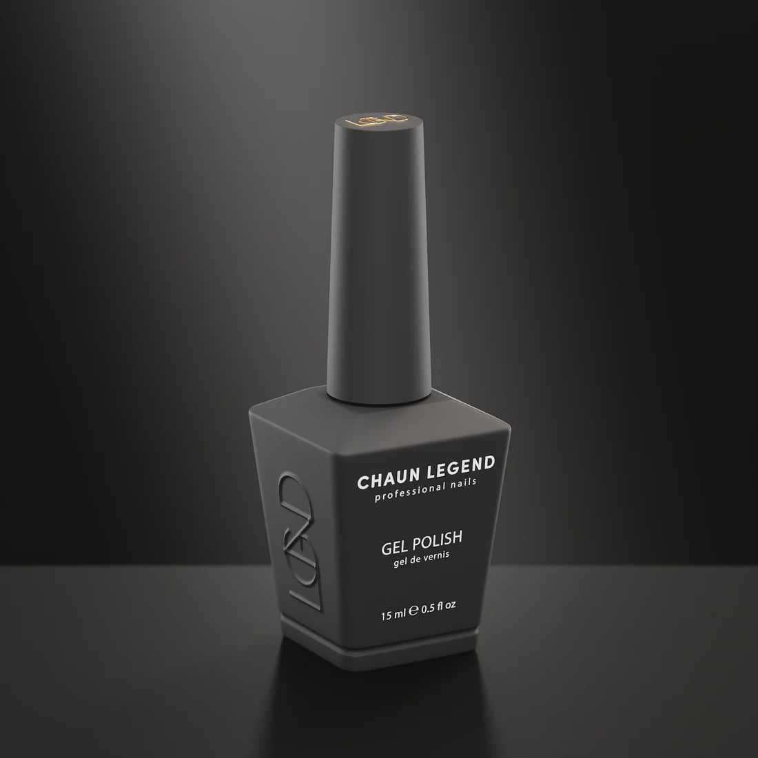 Chaun Legend Gel Polish Black Diamond  0.5OZ #LG5080