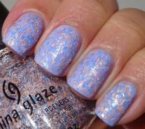 China Glaze Nail Lacquer All A Flutter 0.5oz #1274