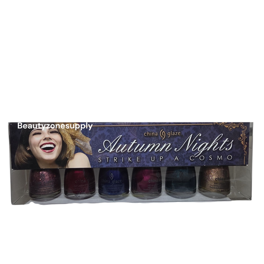 China Glaze Autumn Nights Strike up a Cosmo Collection