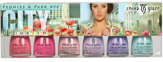 China Glaze Peonies & Park Ave City Flourish Collection