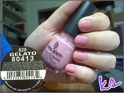 China Glaze Nail Lacquer Gelato 0.5 oz #80413
