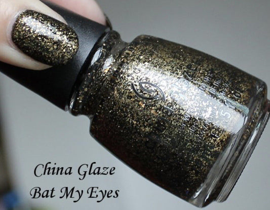 China Glaze Nail Lacquer Bat my eyes 0.5oz #81491