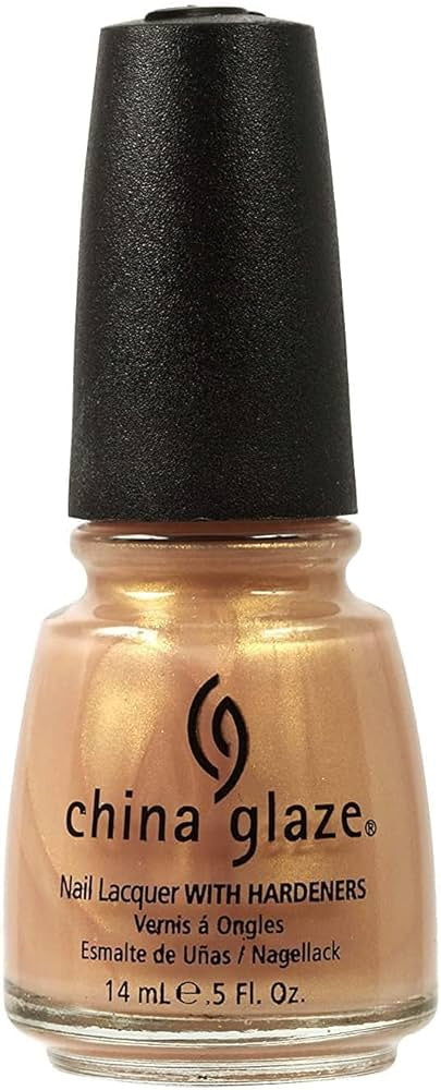 China Glaze Nail Lacquer Golden Meringue 0.5 oz #70323
