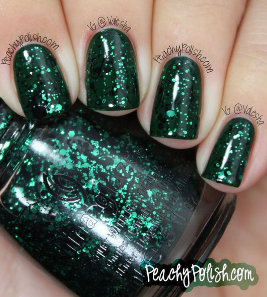 China Glaze Nail Lacquer Grafitti Glitter 0.5 oz #81237