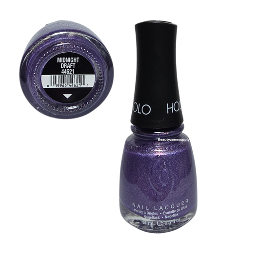 China Glaze Nail Lacquer Midnight Draft 0.5 oz #44621