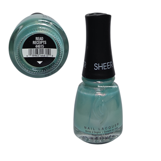 China Glaze Nail Lacquer Read Receipts 0.5 oz #44615