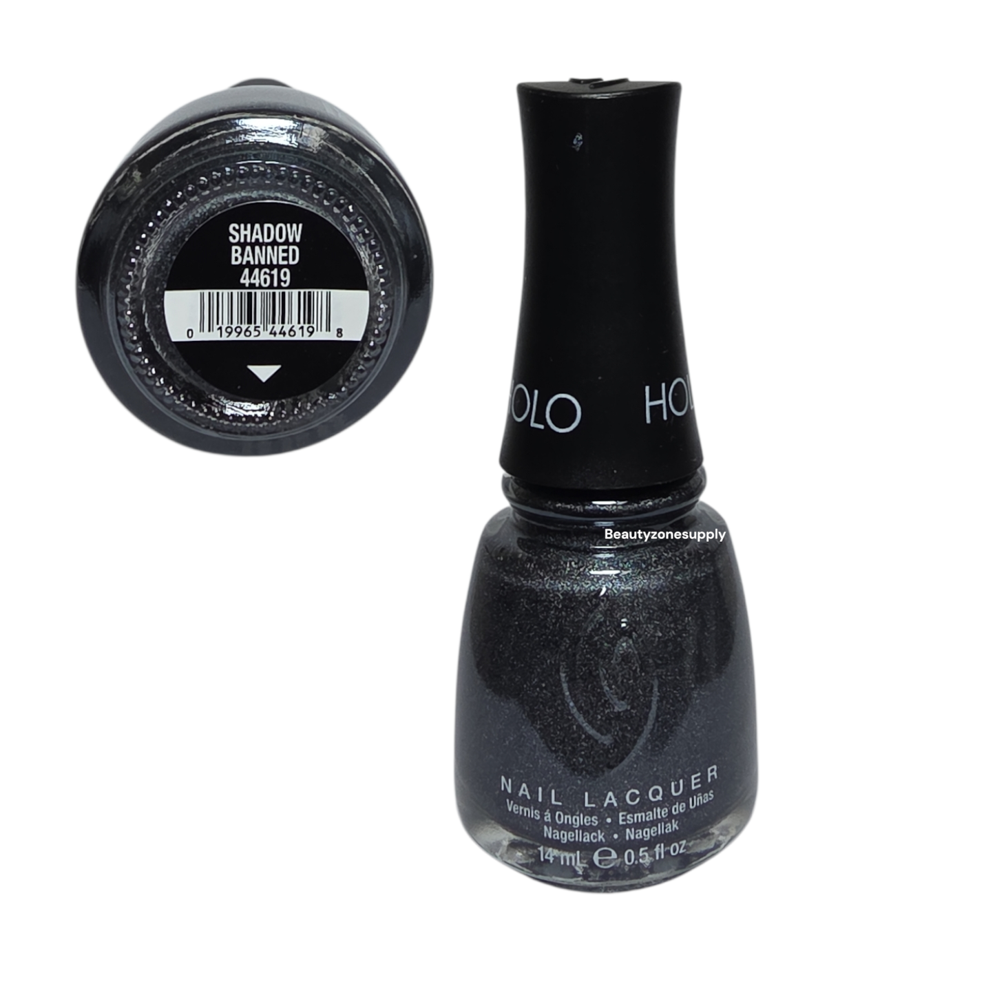 China Glaze Nail Lacquer Shadow Banned 0.5 oz #44619