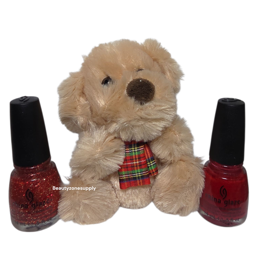 China Glaze Santa Paws Collection 2 bottles
