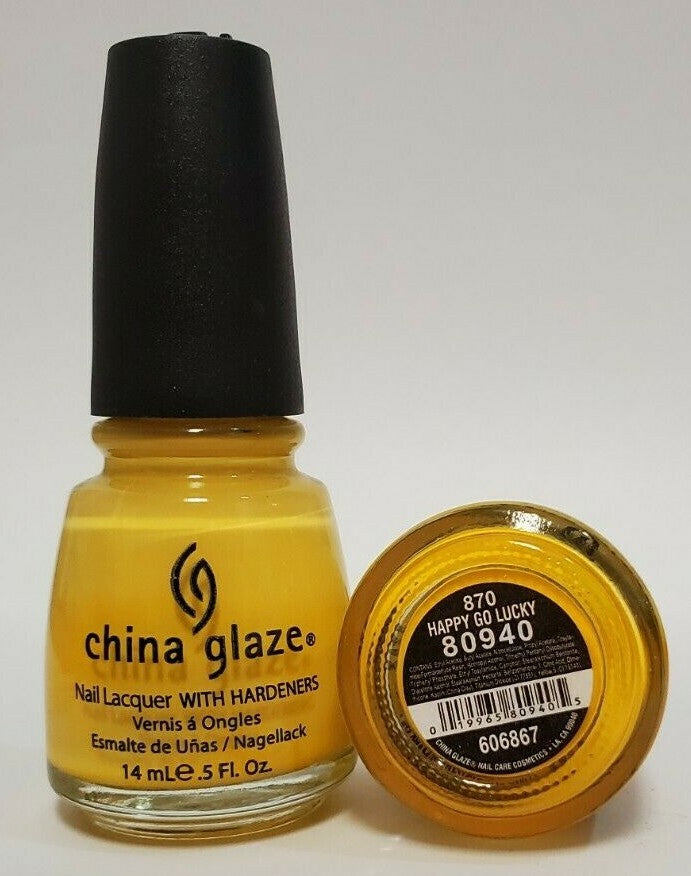 China Glaze Lacquer Happy Go Lucky 0.5 oz #80940