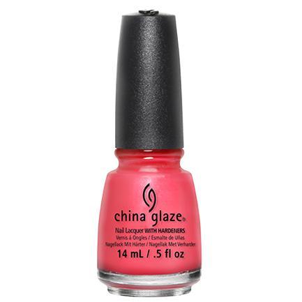 China Glaze Lacquer Strike A Rose (Watermelon Shimmer) 0.5 oz #81760