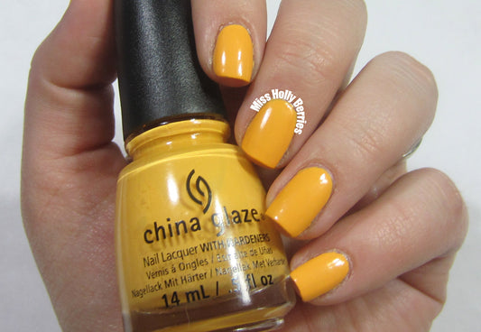 China Glaze Nail Lacquer Metro Pollen-tin 0.5oz #81767