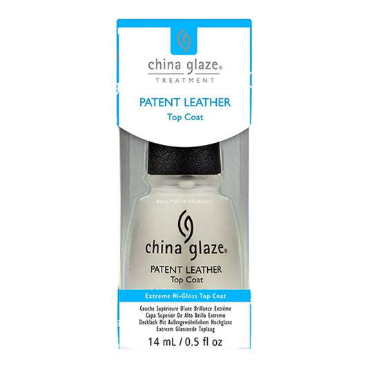 China Glaze Patent Leather Top Coat 0.5oz #70279