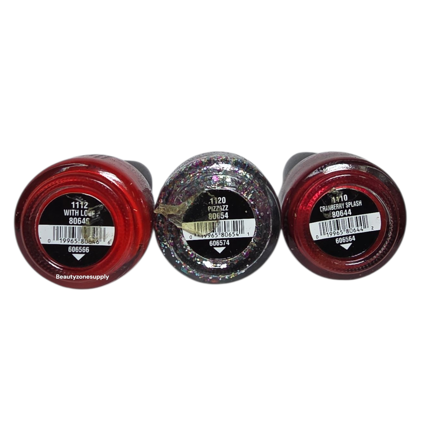 China Glaze Puttin' on the Glitz 3 bottles