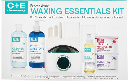 Clean + Easy Professional Waxing Kit Essentials #44523