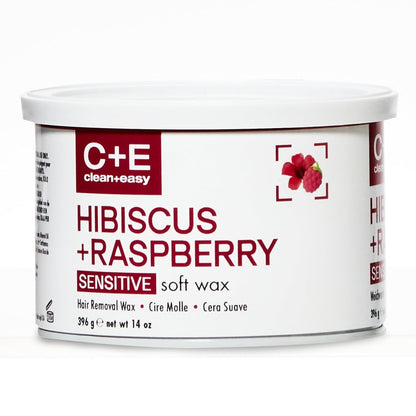 Clean + Easy Hibiscus Raspberry All Purpose Soft Wax 44520
