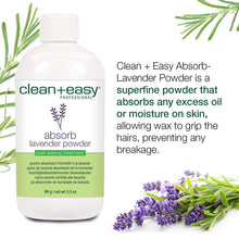 Load image into Gallery viewer, Clean &amp; Easy Absorb Lavender Powder 3.5 oz. #47205