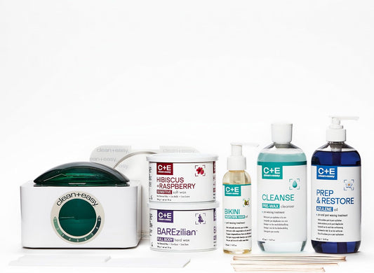 Clean + Easy Professional Waxing Kit Essentials #44523