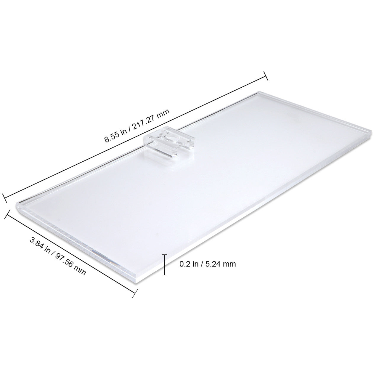 Acrylic Hanging License Holder for Nail Hair Cosmetology