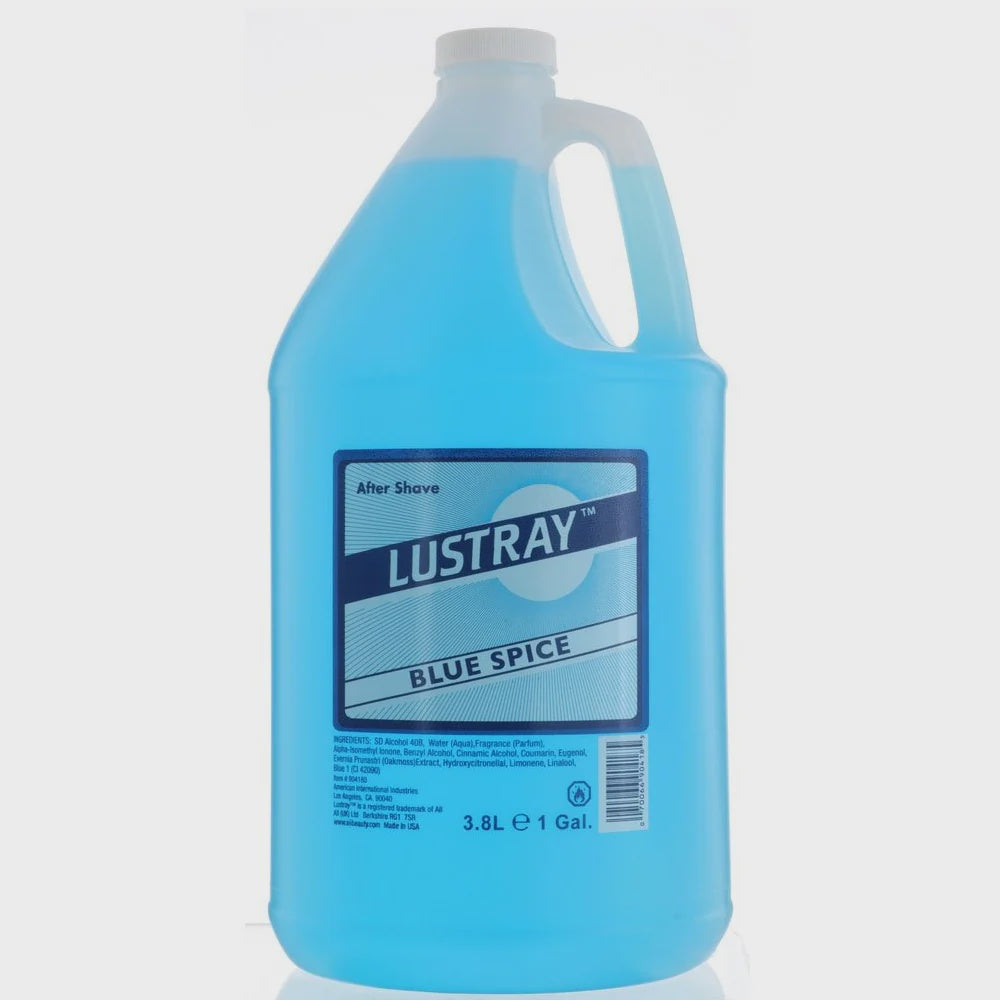 Clubman Lustray Fragrances Blue Spice After Shave Gallon #904180 - BeautyzoneNailSupply