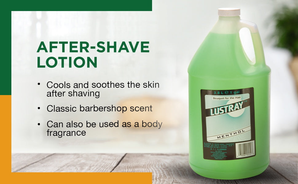 Clubman Lustray Fragrances Emerald for the Hair Gallon #904120 - BeautyzoneNailSupply
