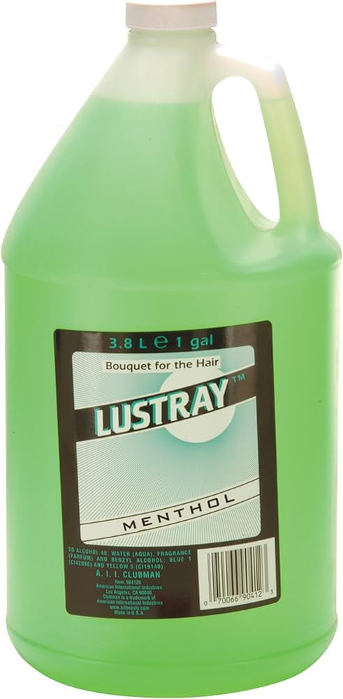 Clubman Lustray Fragrances Menthol for Face & Scalp Gallon #904130 - BeautyzoneNailSupply