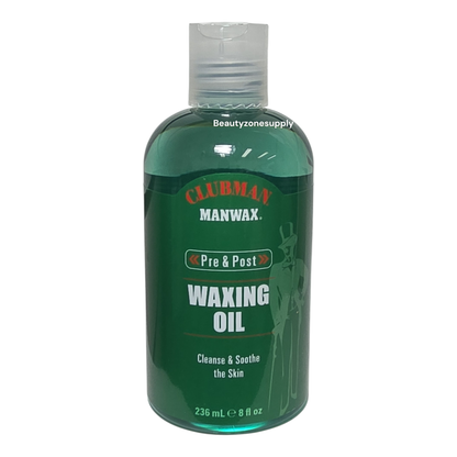 Clubman Manwax Pre& Post Wax  Oil 8oz #40031