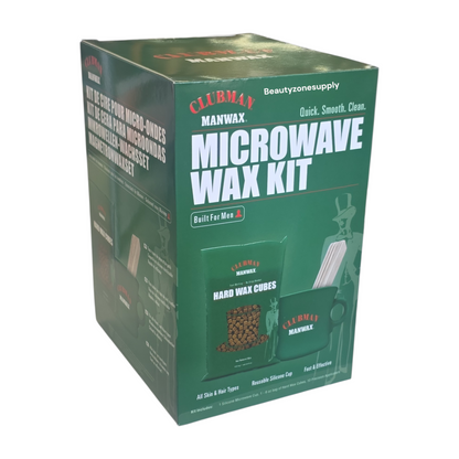 Clubman Manwax Microwave Wax Kit #39973