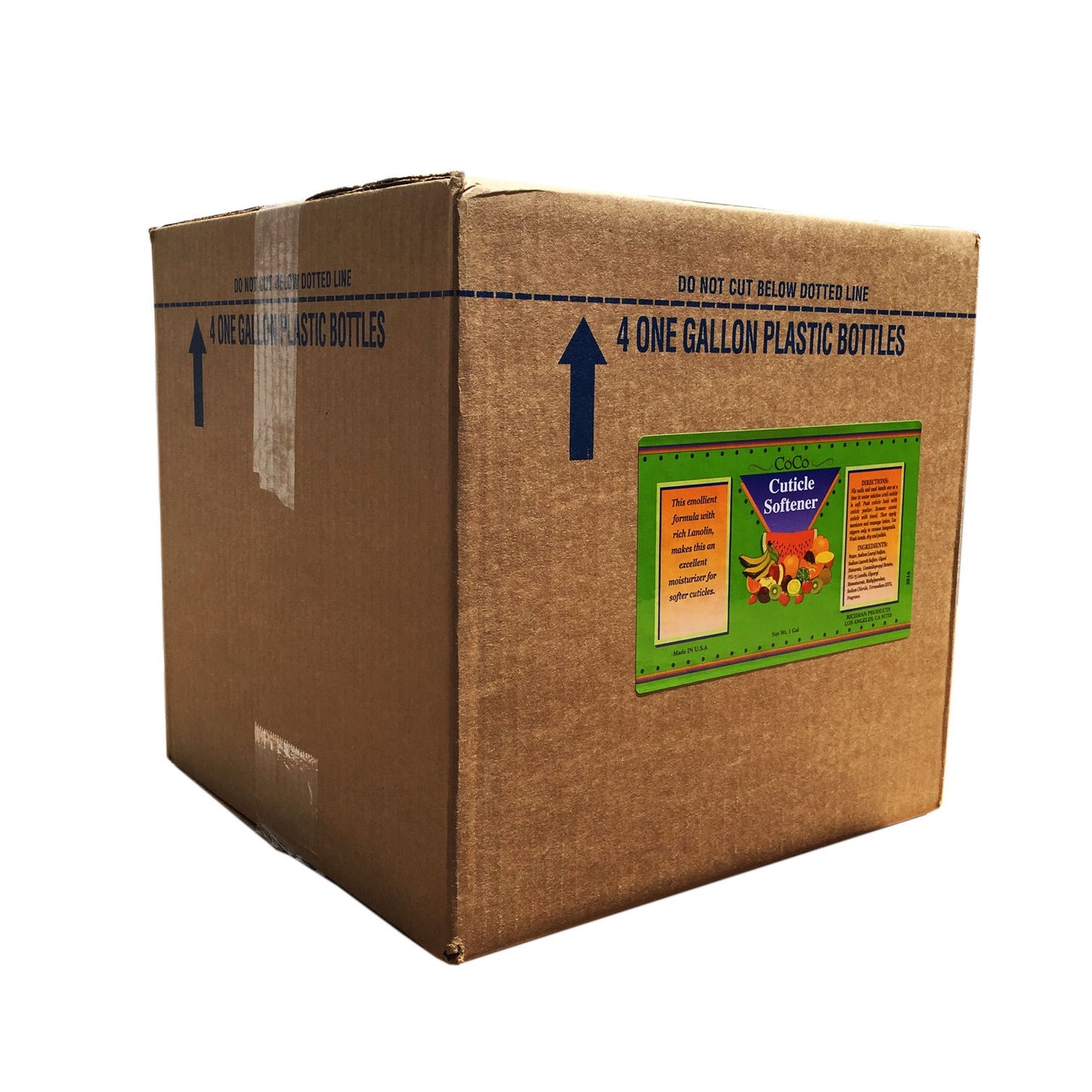 Coco Cuticle Softener Case 4 Gallon