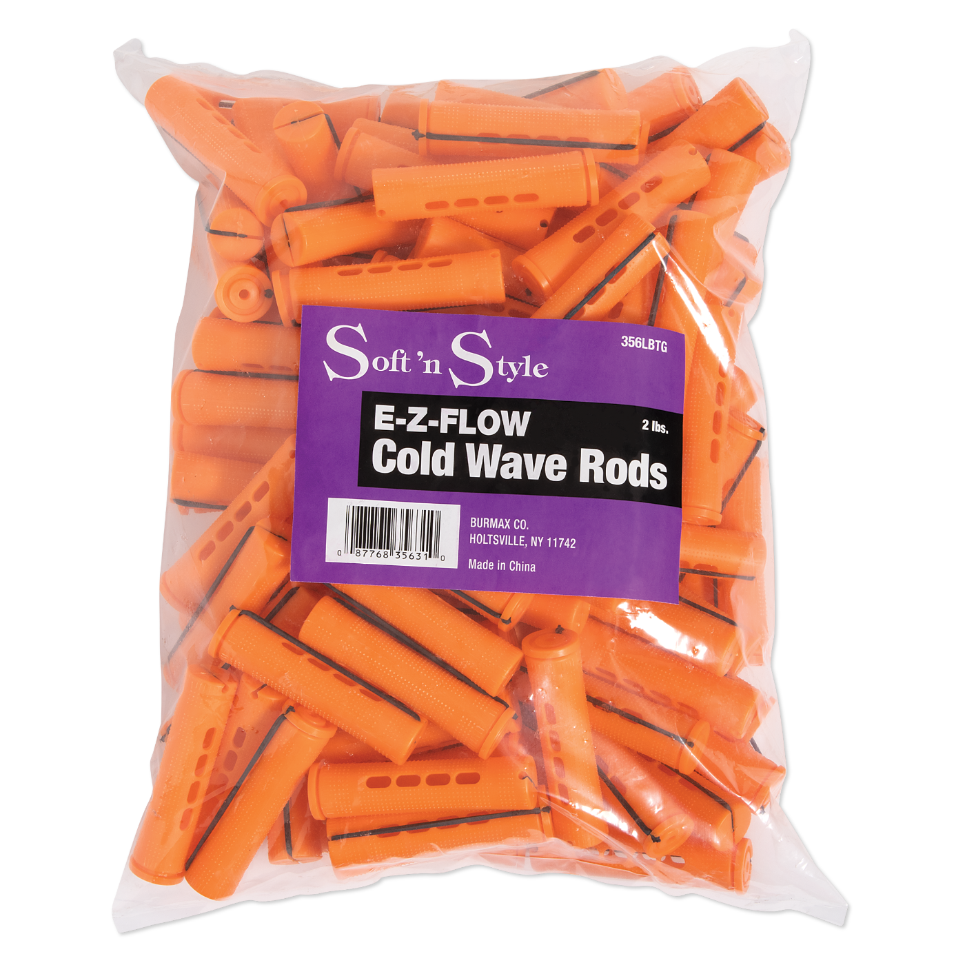 Concave Cold Wave Rods, Long Tangerine, 2 lbs #356LBTG