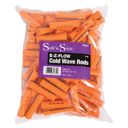 Concave Cold Wave Rods, Long Tangerine, 2 lbs #356LBTG