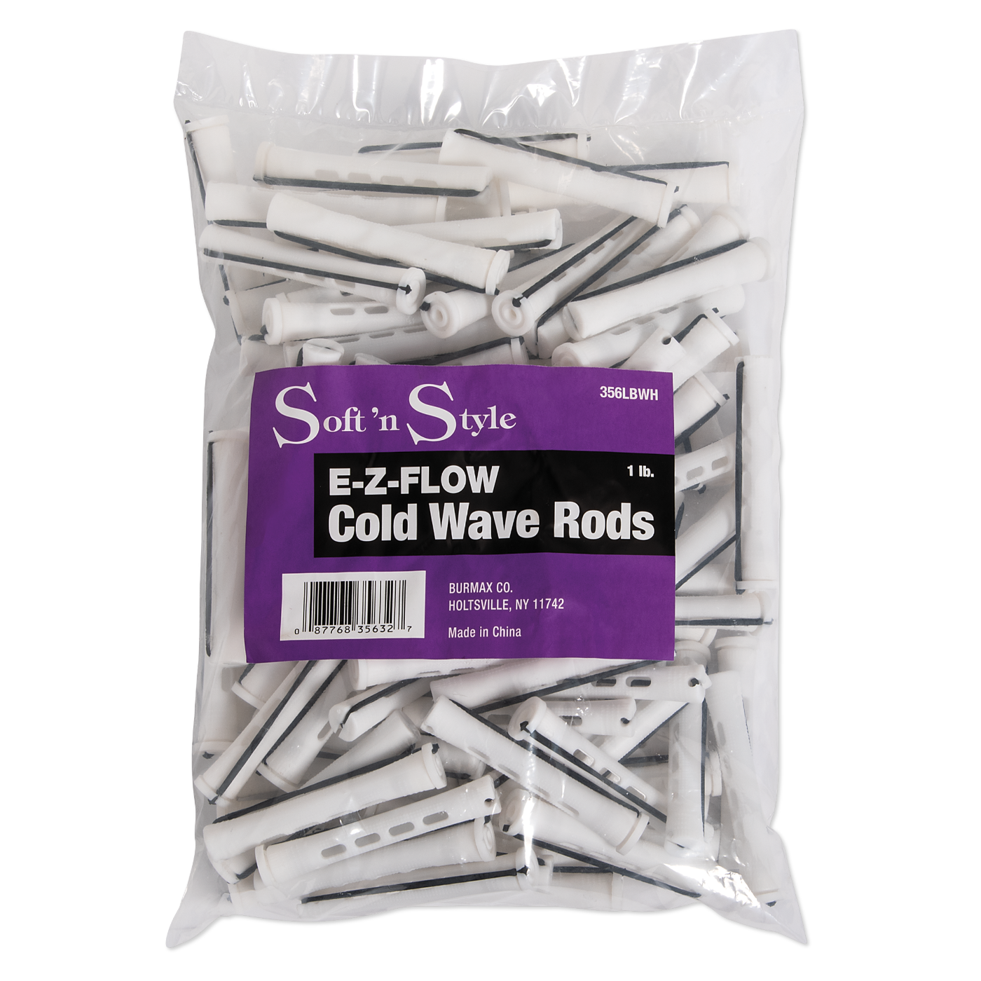 Concave Cold Wave Rods, Long White, 1 lb. #356LBWH