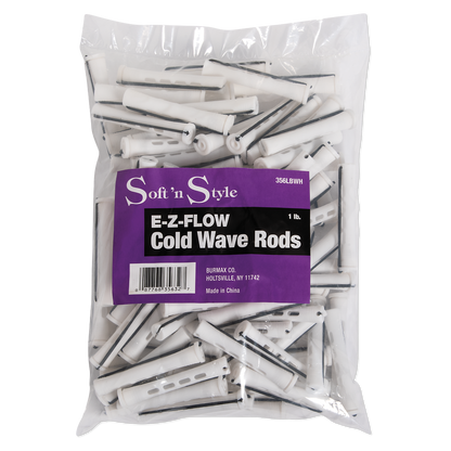 Concave Cold Wave Rods, Long White, 1 lb. #356LBWH