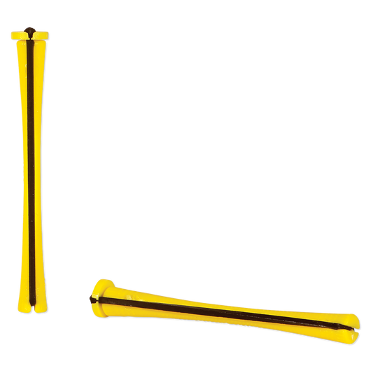 Concave Cold Wave Rods, Long Yellow, 1 lb #356LBYL