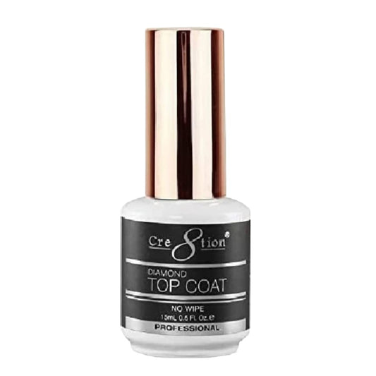 Cre8tion Gel Diamond Top Coat No wipe 0.5 oz