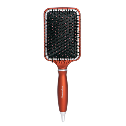 Cushion Paddle Brush, 13 Row - Red #SC9110