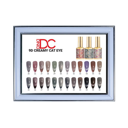 DC Framed Color Chart 9D Cat Eye Creamy Set 3