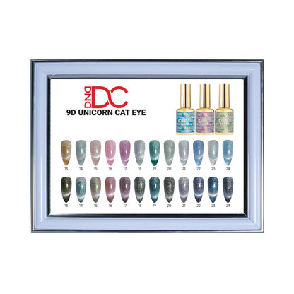 DC Framed Color Chart 9D Cat Eye Unicorn Set 2