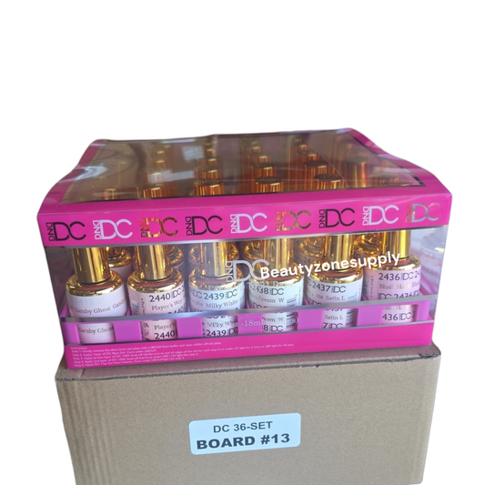 DC Gel Board Set 36 bottle with Swatches #13