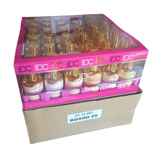 DC Gel Board Set 36 bottle with Swatches #9